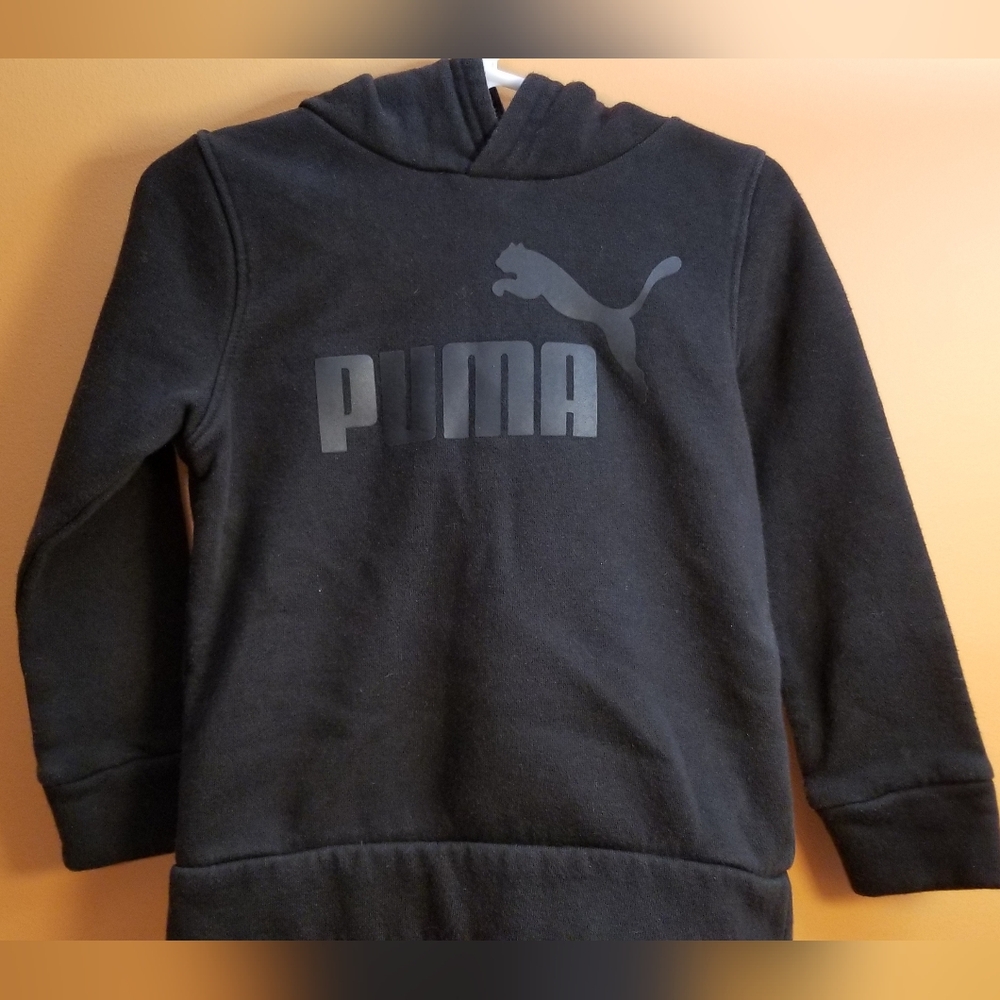 24 month black Puma hoodie sweatshirt